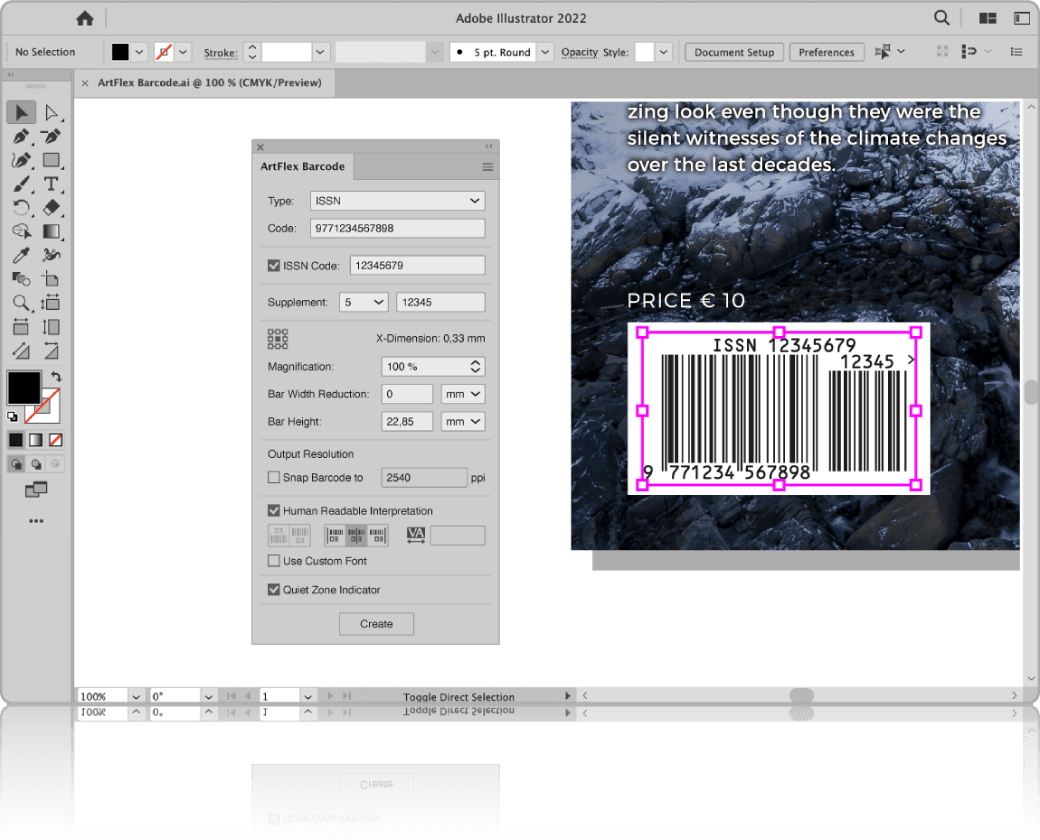 barcode extension for illustrator free download